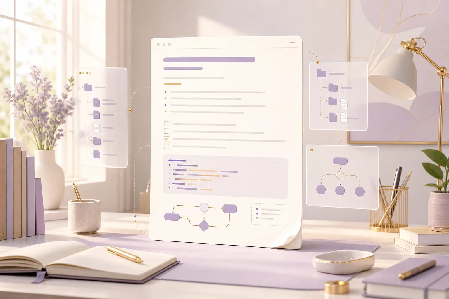 Markdown Organizer 비주얼